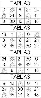 Bingo Multiplicar Bingo Lecto Escritura Y Escritura