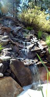 How to build a water feature. How To Build A Backyard Waterfall Up A Slope Hometalk
