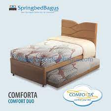 Kamu bisa memilih sesuai dengan budget. Jual Spring Bed Comforta Tipe Comfort Duo Spring Bed Bagus