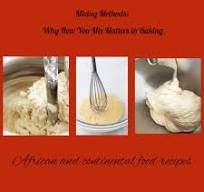 How to mix cake batter?