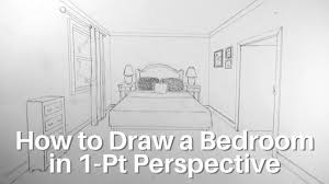 How To Draw A Bedroom In 1 Point Perspective Youtube Set of sofas drawings sketch style, vector illustration. how to draw a bedroom in 1 point perspective