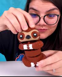 Sloth Keychain, Articulated Sloth Fidget Toy, Cute Hanging Sloth Gift, Lazy  Animal Keychain, Funny Sloth Lover Accessory, Stress Relief Toy