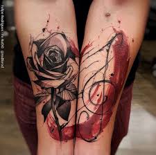 Inked On Twitter Splatter Tattoo Music Tattoos Music Tattoo Designs