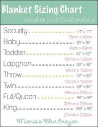 crochet afghan blanket size chart crafts crochet