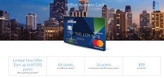Earn 50,000 bonus points after spending $1,000 in the first 90 days and earn 10,000 bonus points when a purchase is made on an employee card apply now $99 annual fee 1. Expired Increased Signup Bonus On Jetblue Cards 60 000 For Business Version And 50 000 For Personal Version Doctor Of Credit
