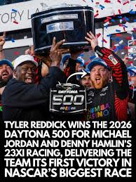  Michael Jordan's 23XI Racing team just won the Daytona 500, and it is  one of the biggest moments in NASCAR this year. The team captured its first  ever Daytona 500 victory
