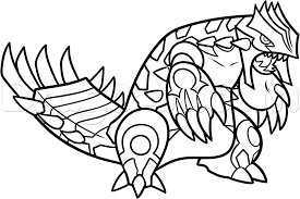 This coloring sheet from coloring.ws dltk shows those few rare glimpses of the cute and friendly clefairy not being befriended. Pokemon Groudon Coloring Pages Coloring Home