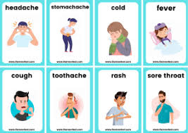 Play a word game to learn and practise health and illness vocabulary. Health And Sickness Flashcards Games4esl