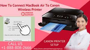 Effortlessly set up your canon pixma mx492 printer to print on a wireless network from a mac. How To Connect Macbook Air To Canon Wireless Printer