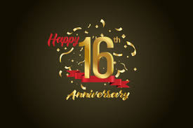 Free falcon icons in wide variety of styles like line, solid, flat, colored outline, hand drawn and many more such styles. 16th Anniversary Celebration Background Graphic By Dender Studio Creative Fabrica