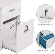Try rubbing a pencil up and down the key, graphite is a good lubricant for locks. Buy Tribesigns 2 Drawers File Cabinet With Lock Mobile Lateral Filing Cabinet For Letter Size Printer Stand With Rolling Wheel And Open Storage Shelves For Home Office White Online In Taiwan B094nlw385