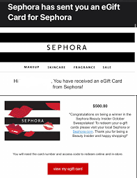 Physical sephora cards can not be used online. Winning One Of The 1000 Sweepstakes Still Can T Believe I Won Earlier This Year I Actually Still Haven T Spent All Of It Sephora