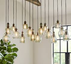 paxton glass 16 multi light pendant