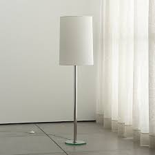 Magnum Floor Lamp Crate And Barrel Another Example Of A Tall Shade Floor Lamp That Could Go By The Leather Sofa Sofa Floor Lamps Floor Lamp Lamp