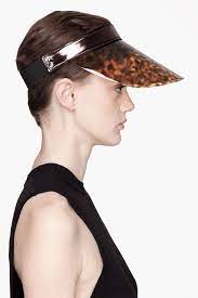 Lanvin Tortoiseshell Visor Visor Hairstyles Tortoise Shell Visors Fashion