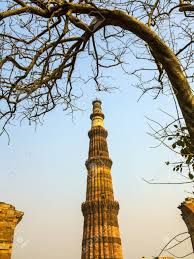 Qutub Minar, The Tallest Brick Minaret In The World, New Delhi, India Stock  Photo - Alamy