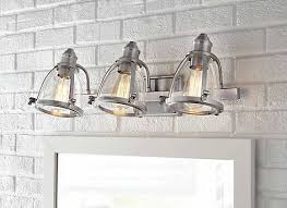 It is possible to pair brushed finish faucets with brushed finish lighting. Home Decorators Collection Alidian 3 Light Bathroom Vanity Light Fixture In Brushed Nickel With G Light Fixtures Bathroom Vanity Vanity Lighting My Home Design