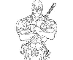 Deadpool Coloring Pages Free Printable 107432 Marvel Coloring Coloring Pages Colouring Pages