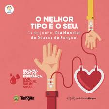 Doem sangue, pois este ato salva vidas. 14 De Junho Dia Mundial Do Doador De Sangue