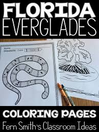 Florida Everglades Coloring Pages Dollar Deal 25 Page Coloring Book In 2020 Everglades Florida Coloring Pages Coloring Books