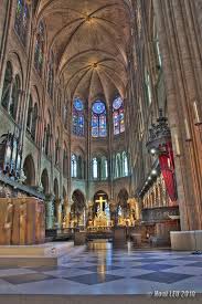 Notre Dame De Paris Interior By Leudanghoai On Deviantart Paris Interiors Cathedral Cathedral Architecture