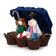Kit Recycle Nativite Creche De Noel Bricolage Creche De Noel Noel