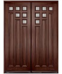 Entry Door In Stock Double Solid Wood With Dark Mahogany Finish Contemporary Series Mo Entry Door Designs Wooden Double Doors Contemporary Exterior Doors
