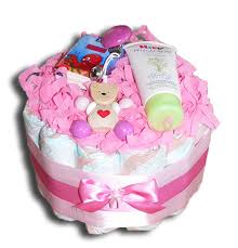 Dein babyname ist zu lang? Mini Windeltorte Teddy Madchen Geschenk Zur Geburt Und Taufe