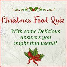 Questions and answers the.gov means it's official.federal government websites often end in.gov or.mil. Christmas Food Quiz With Some Delicious Answers Sudden Lunch