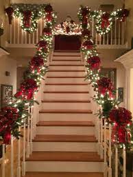Handarbeit Meine Weihnachtliche My Christmas Handy Work Ich Habe All Diese Bo Christmas Stairs Decorations Christmas Banister Christmas House Lights