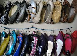 The Diy Shoe Hangers Diy Shoe Storage Shoe Hanger Shoe Organization Diy