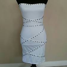If You Got It Flaunt It Girls Studded Mini Dress Clothes Design Body Central Dresses