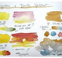A look at different yellow pigments + earth yellows | Julia ...