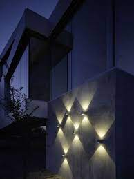 Playing With Lighting Facade Lighting Modern Lighting Design Exterior Lighting