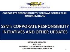 Buat masa ini kami tidak dapat post kemaskini waktu solat kerana facebook meletakkan syarat untuk mengesahkan akaun kami terlebih dahulu. Pages Corporate Responsibility Seminar Series New