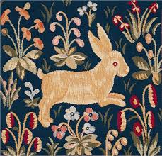 Designs inspired by classic furniture and classic statues, historical reproductions, medieval, gothic and egyptian decor. Medieval Rabbit Running European Cushion Wall Tapestry 19 X19 Farmhouse Tapestries By European Wall Art Houzz