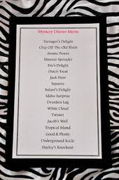 Learn what's included in the party kit, tips for hosting, and what food and drinks to serve. 11 Mixed Up Dinner Ideas Mystery Dinner Mystery Dinner Party Mystery Party