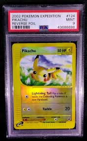 Gastly is not the most exciting pokémon that springs to everyone loves pikachu, so it's no surprise that these loveable electrical rats cards are always in. Psa 9 Pikachu 124 Reverse Holo Expedition 2002 Mint Car