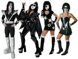 Party Your Way Into Rock And Roll Hall Of Fame History This Halloween With Any Of Our Exclusive Kiss Co Kiss Costume Kiss Halloween Costumes Kiss Band Costume