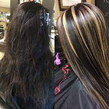 Brown Hair Long Hair Blonde Highlights Chunky Highlights Hair Color Ideas Matrix Hair Color Matrix Hair Color Hair Color Highlights Blonde Highlights