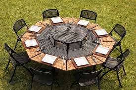 The Jag Eight Fire Pit Grill Bbq Table Grill Table