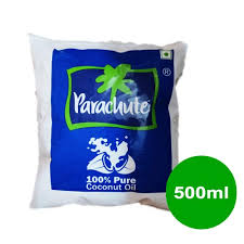 It strengthens hair from the roots and boosts healthy hair growth. Parachute 100 Pure Coconut Oil Edible Oil 500ml Pouch Firstik