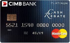3d authentication is basically a user verification system where the. Cimb Cash Rebate Platinum Credit Card By Cimb Bank