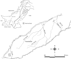 Canal Irrigation Network In Rechna Doab Pakistan Upper Chenab Canal Download Scientific Diagram