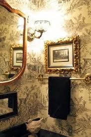 In a los angeles home decorated by madeline stuart and designed by architect kevin a. Decorating Traditional Old World Style Powder Rooms Powder Room Decor Powder Room Powder Room Design