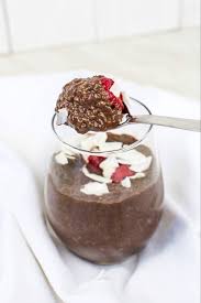 Cremiger Schoko Chia Pudding Nur 4 Zutaten Rezept Bananenpudding Lecker Dessert Ideen