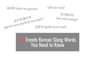 Craic is pronounced crack, and it means general banter or fun. 55 Trendy Korean Slang Words You Need To Know In 2021 Lingua Asia