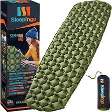 Amazon Com Sleepingo Camping Sleeping Pad Mat Large Ultralight 14 5 Oz Best Sleeping Pads For Backpacki In 2020 Camping Sleeping Pad Sleeping Pads Camping Pad