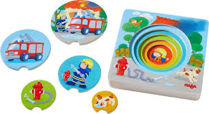 You can select from a number of different wooden jigsaw puzzles for adults themes such as cartoons, anime, wildlife themes and many more. Haba 3d Wooden Jigsaw Puzzle Fire Fire Kidsroom De