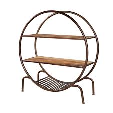 Crp：lv.12 color glade round table. Menasha 3 Open Shelf Industrial Round Bookcase